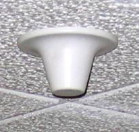 Ceiling antenna for cellular, PCS and Nextel frequencies