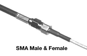 SMA Male and Female Connector